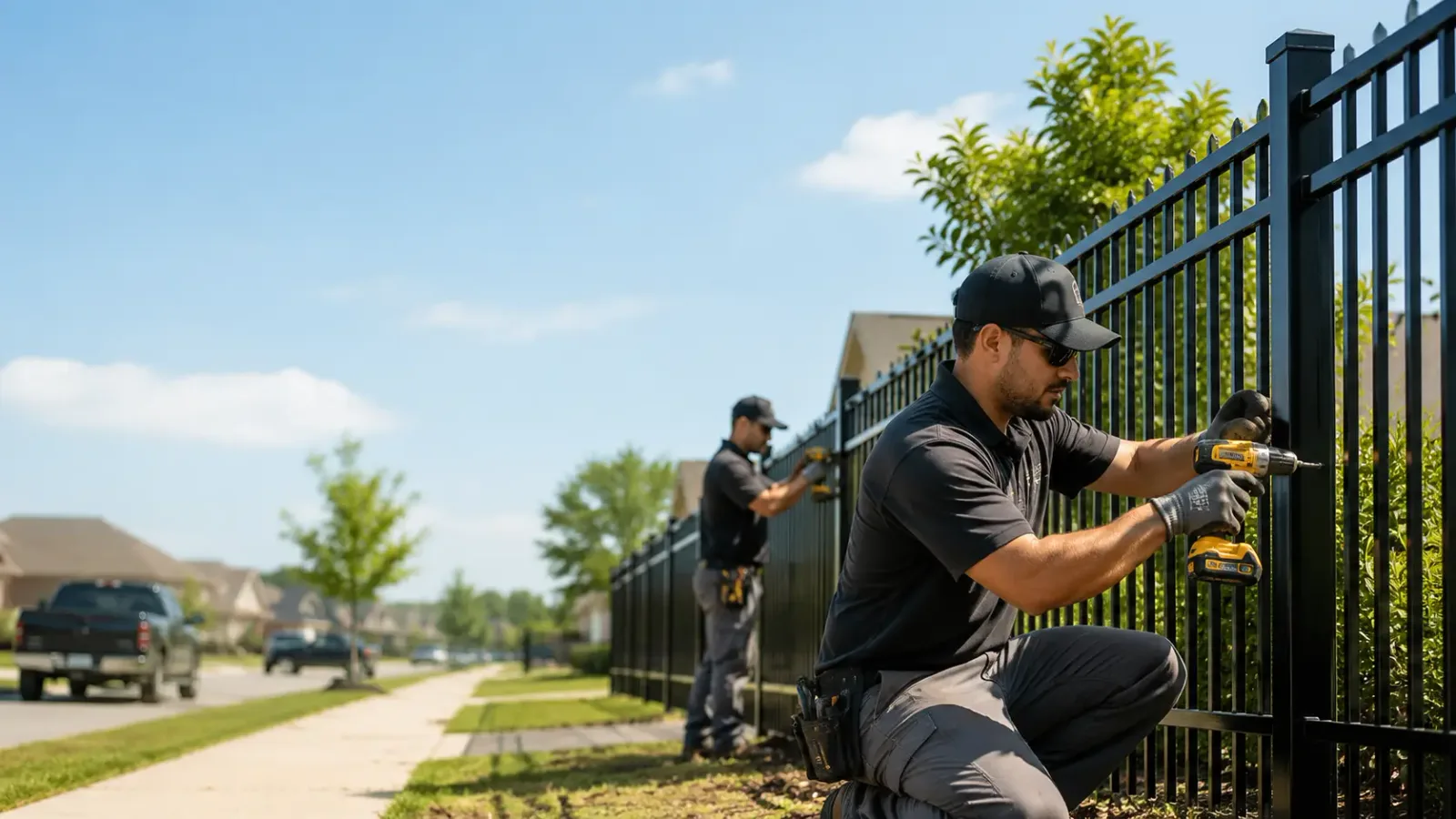 Metal Fence Installation in Central City, PA